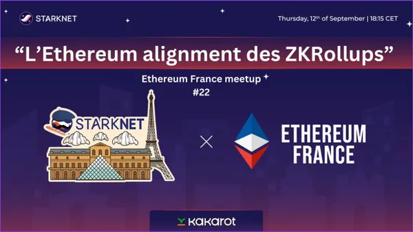 Les Amis d’Ethereum France #22 — L'Alignement Ethereum des ZKRollups